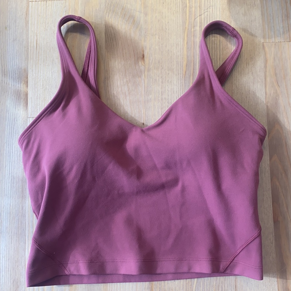 Lululemon align cropped tank top size 6